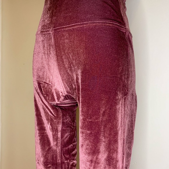 Lululemon High Rise Velvet Leggings - Picture 3 of 9